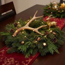 Artikel Konstgjorda horn, naturtrogna, rustika, 32 cm