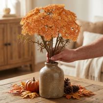 Artikel Konstgjorda röllekablommor Achillea orange 30 cm 6 st