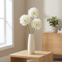 Artikel Konstgjord blomma Allium, elegant design för inomhusbruk, 68 cm
