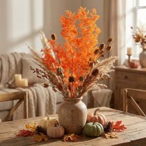 Artikel Torkade sparrisblommor gren prydnadsfärgad sparris 65 cm 80 g