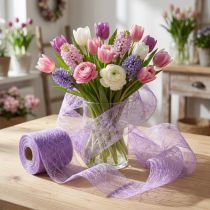 Artikel Fleece 8cm 25m lila