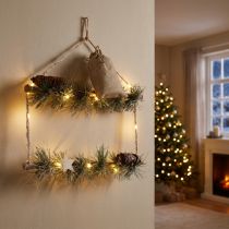 Artikel Väggdekoration jul micro LED fairy lights 35×85cm