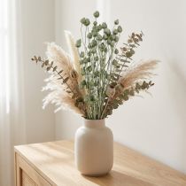 Artikel Jordgubbstistel i metallic grön Ø1cm–2cm L55cm 100g