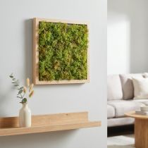Artikel Konstgjord mossmatta – perfekt för mossbild ljusgrön 25×25cm