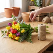Artikel Juteband jutesnöre band jute naturligt dekorativt band Ø2mm 200m