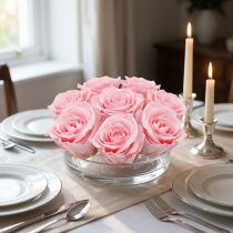 Artikel Eternal Roses Medium Ø4-4,5cm Rosa 8 st