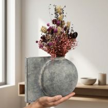 Artikel Torkade blommor lila klöver halm blommor lin dill 35cm 150g