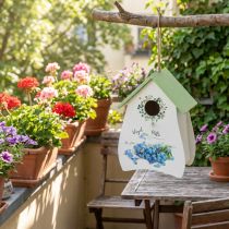 Artikel Fågelholk för eleganta rum med blommönster och nostalgisk känsla 21 cm