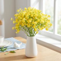 Artikel Gypsophila paniculate gips ört gula blommor L46cm 4 st