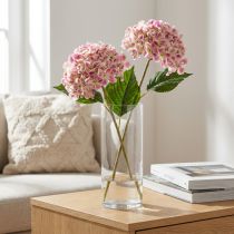 Artikel Snygg konstgjord hortensia som ett bestående blickfång, 80 cm, 2 stycken
