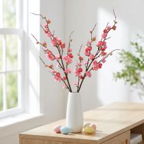 Artikel Körsbärsblom Gren Dekoration Konstgjord gren Mörk Rosa 96cm 2st