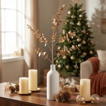 Artikel Eucalyptus konstgjord eukalyptusgren metallic L105cm