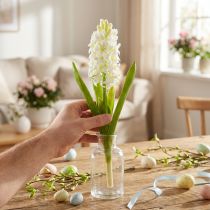 Artikel Hyacinth Real-Touch Vit 40cm