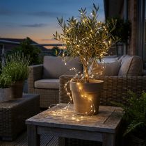 Artikel LED fairy lights tråd fairy lights timer utanför 180cm
