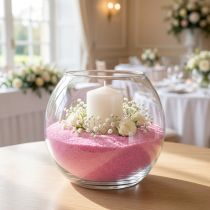 Artikel Färgad sand 0,5 mm Rosa 2 kg