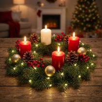 Artikel Micro LED fairy lights Julbelysning timer 180cm