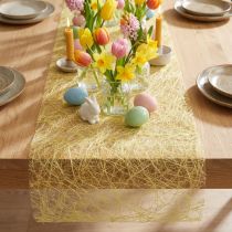 Artikel Deco fleece Sizoweb bordslöpare gul 30cm 5m