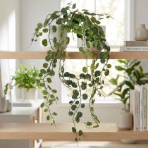 Artikel Konstgjord hängande växt med blad för lättskött heminredning, 60 cm, 2 st