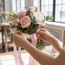 Artikel Pärlhuvudstift Ø6mm 65mm Rosa