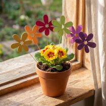 Artikel Vårdekoration blompluggar träblomma 30,5cm 18 st