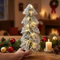 Artikel Mini julgran LED julgran snötäckt 40cm