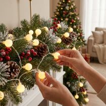 Artikel LED -ljuskedja Cherry varmvitt 9m 120LED