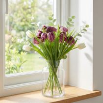 Artikel Rutbrädeblommor Fritillaria konstlila 29cm 6 st