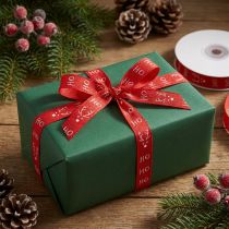 Artikel Presentband Jul Julband Hohoho Röd 15mm 20m