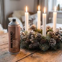 Artikel Färgspray silverfärg metallic effekt silverspray akrylfärg 400ml