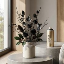 Artikel Svart sprayfärg Montana Gold akrylsprayfärg 400ml
