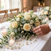 Artikel Pärlhalsband Champagne Ø3 - 8mm L3m