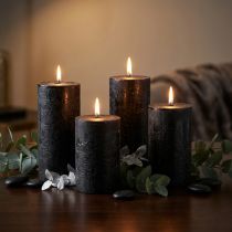 Artikel Svarta ljus enfärgade pelarljus 50x100mm 4 st