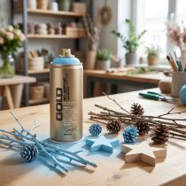 Artikel Ljusblå sprayfärg Montana Gold Baby Blue 400ml