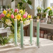 Artikel Taper Candles Enfärgade Ljusgröna 34mm x 240mm 4 st