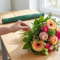 Artikel Gerbera tråd plug-in tråd blomstergrön 0,6/300mm 1kg