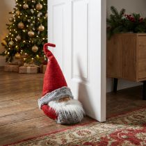 Artikel Dörrstoppare Jultomten dekorationsfigur adventsdekoration H35cm