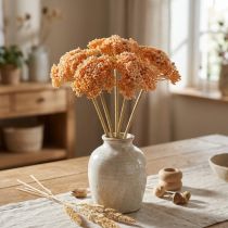 Artikel Yarrow konstgjorda konstgjorda blommor apelsin 50cm 5st i gäng