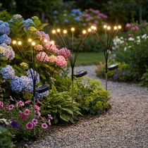Artikel Solcellslampor utomhus LED-sladdlampor varmvita 70 cm 3 st