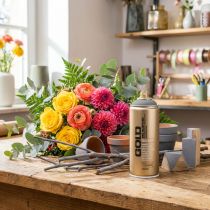 Artikel Sprayfärg Spray Grå Montana Guldtak Matt 400ml