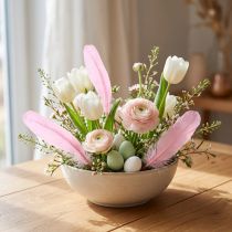 Artikel Fjädrar för pyssel Rosa gåsfjädrar 18cm - 20cm 20g x 2st