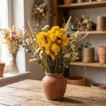Artikel Torkad gul halmblomma (Helichrysum) torkad blombukett, 100 g