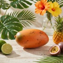 Artikel Konstgjord mango deco frukt Konstgjord frukt Ø7cm L12cm