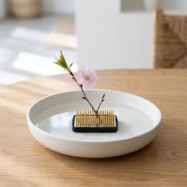 Artikel Hedgehog Kenzan Rektangulär Silver Mässing 50×35mm