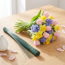Artikel Instickstråd grön hantverkstråd floristtråd Ø0,4mm 40cm 1kg