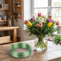 Artikel Dekorativ aluminiumtråd för blomsterkreationer och hantverksidéer