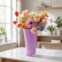 Artikel Vas "Fizzy" Ø20cm H35cm Lila 1 st