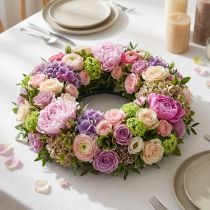 Artikel OASIS® IDEAL Universalring Blommig skumkrans Grön H4cm Ø18,5cm 5 st