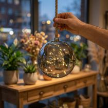 Artikel LED-kula inuti Ø20cm tonad 40L varmvit timer