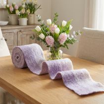Artikel Filtband Franzi ullfilt ullband lila 2-färgad 15cm 4m