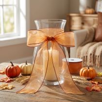 Artikel Chiffongband organzaband organza orange 40mm 20m